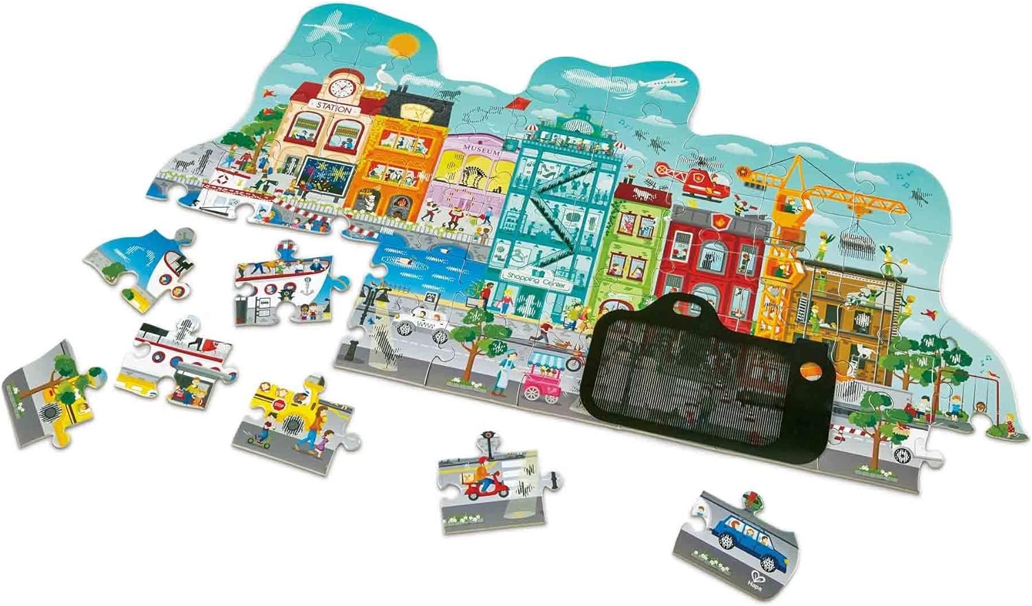 Hape Animated City Puzzle E1629 - Image 2