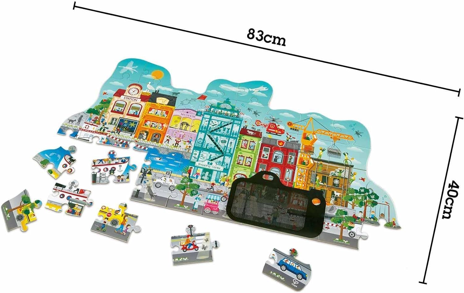 Hape Animated City Puzzle E1629 - Image 5