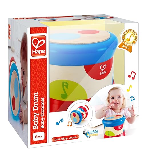 Hape Baby Drum E0333 - Image 4
