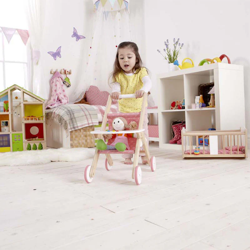 Hape Baby Stroller E3603 - Image 6