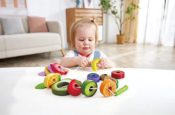 Hape Caterpillar Fruit Feast Set E1072 - Image 5
