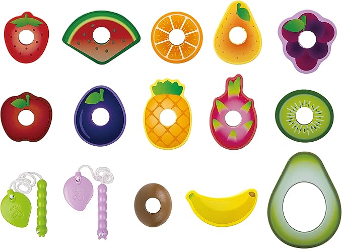 Hape Caterpillar Fruit Feast Set E1072 - Image 6