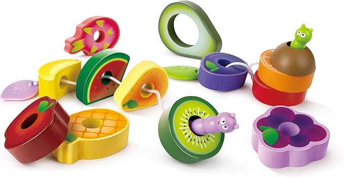 Hape Caterpillar Fruit Feast Set E1072 - Image 7