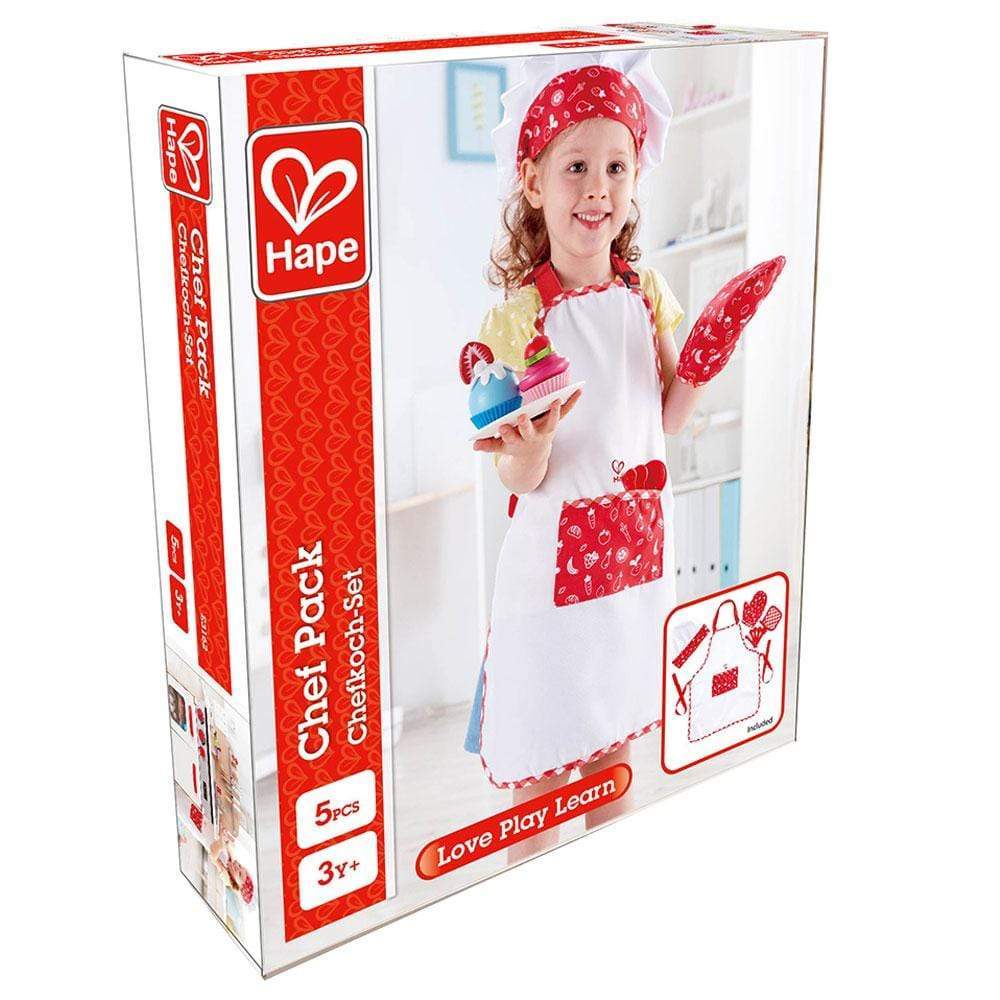 Hape Chef Pack Dress Up Playset