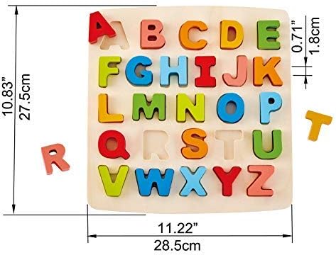 Hape Chunky Alphabet Puzzle E1551 - Image 2