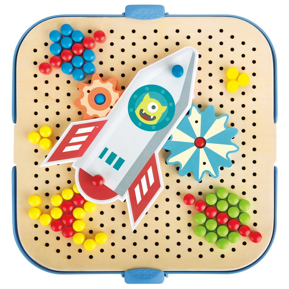 Hape Cogworks Experimental Educational Wooden Playset 115pcs - Image 3