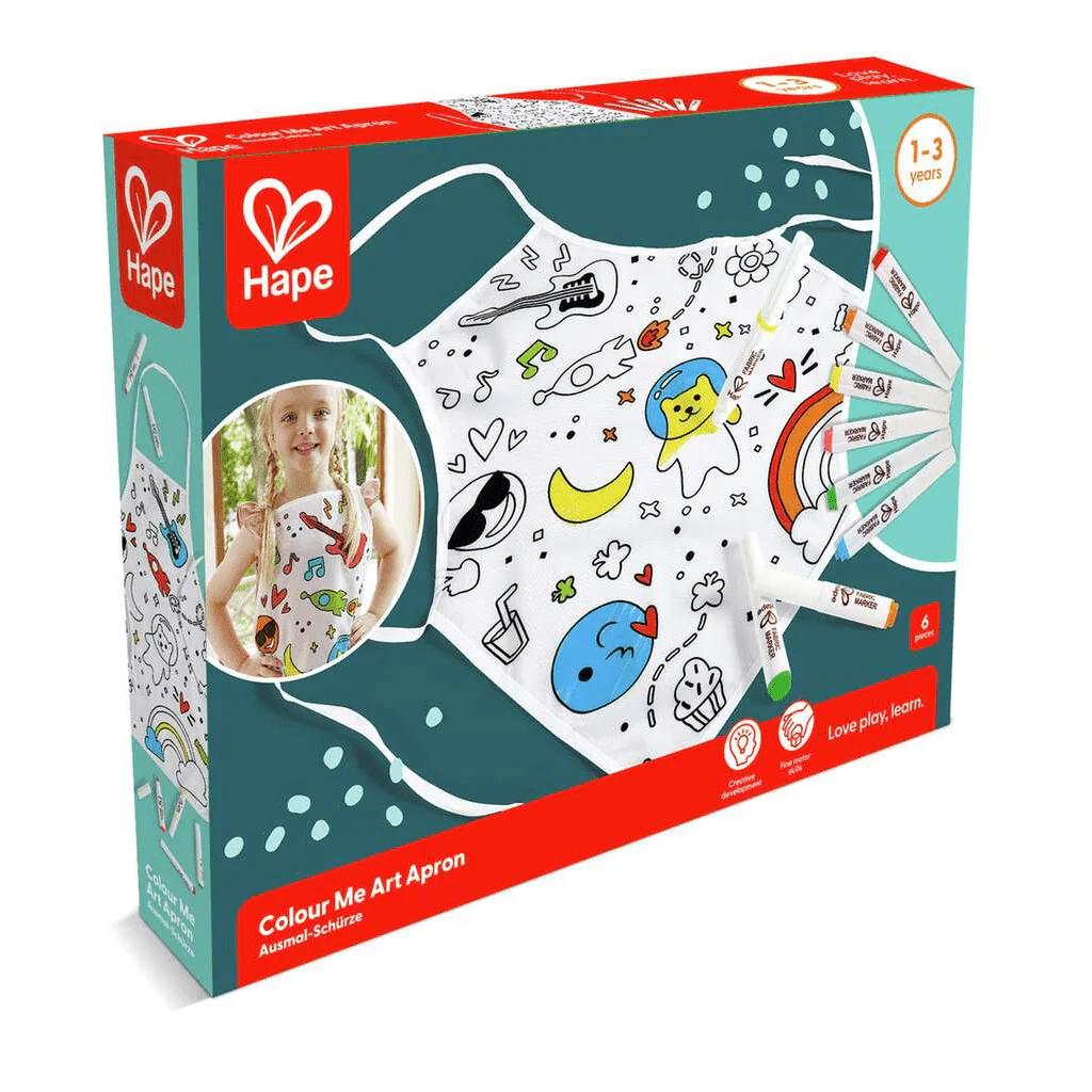 Hape Color Me Art Apron E2014
