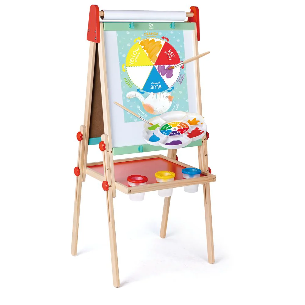 Hape Colour Mix Painting Activity Art & Craft Set 24 pcs - Image 4