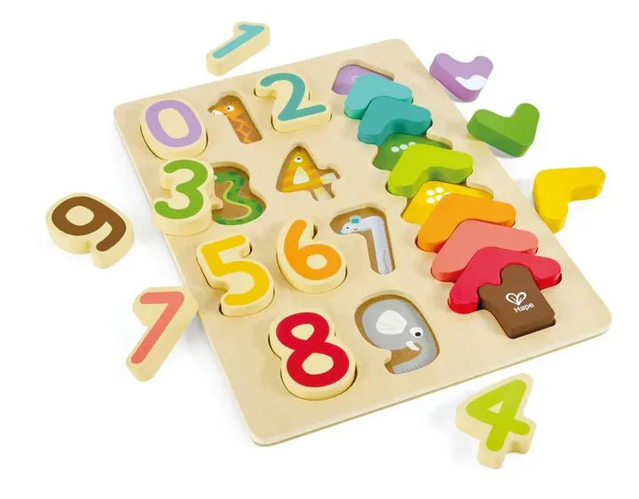 Hape Colours & Numbers Puzzle E1657 - Image 2