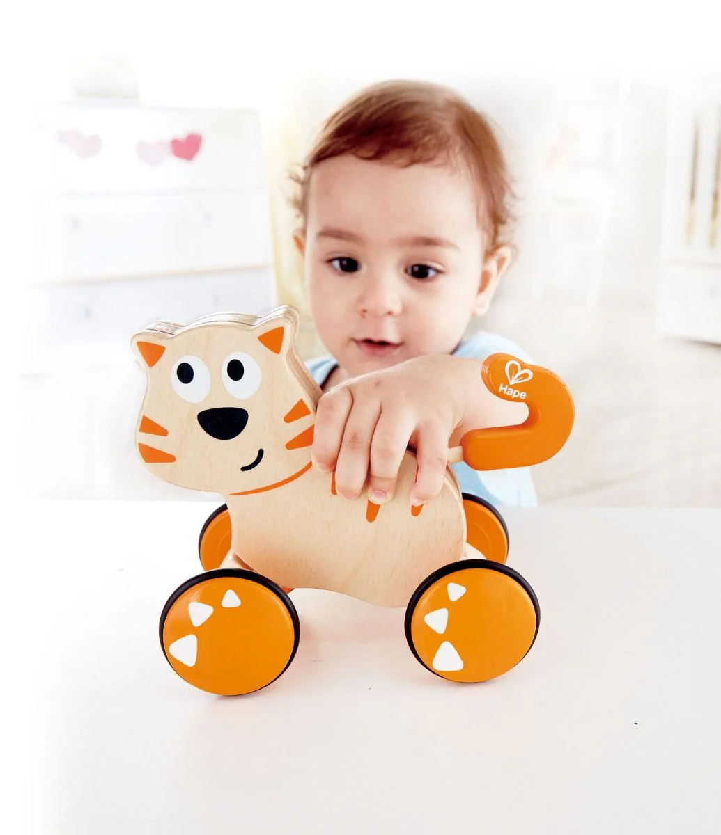 Hape Dante Push And Go Wooden Pull Along Toy - Image 6