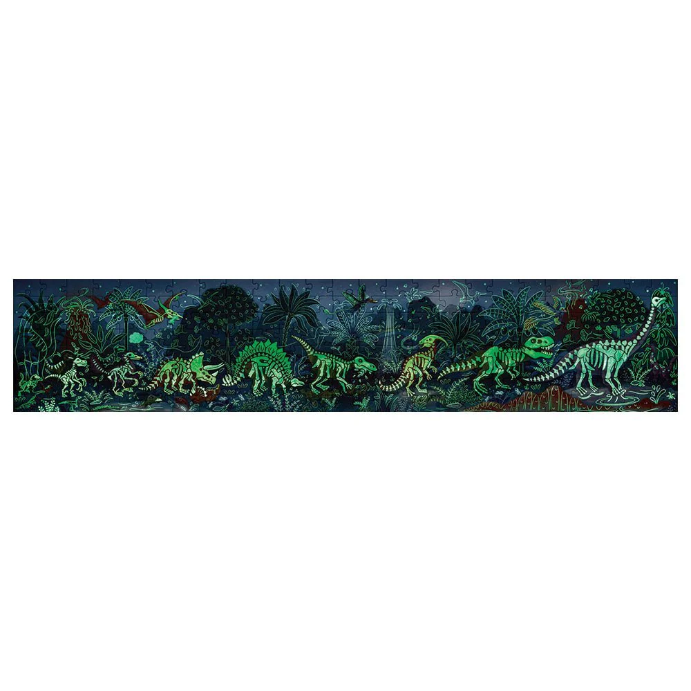 Hape Dinosaur Puzzle Glow in the Dark 1.5m 200pcs E1632 - Image 3