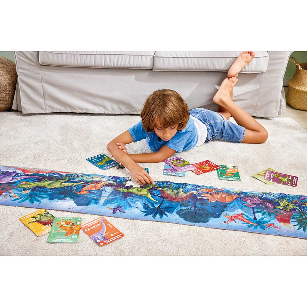 Hape Dinosaur Puzzle Glow in the Dark 1.5m 200pcs E1632 - Image 5