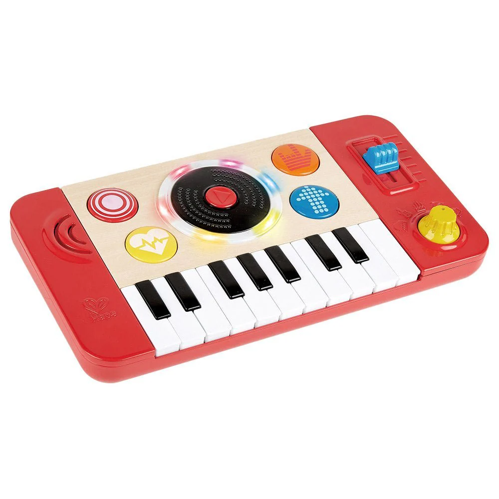 Hape DJ Mix & Spin Studio With Light and Sound Playset - Image 8