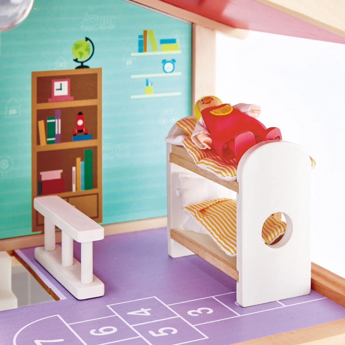 Hape Doll Family Mansion E3405 - Image 6