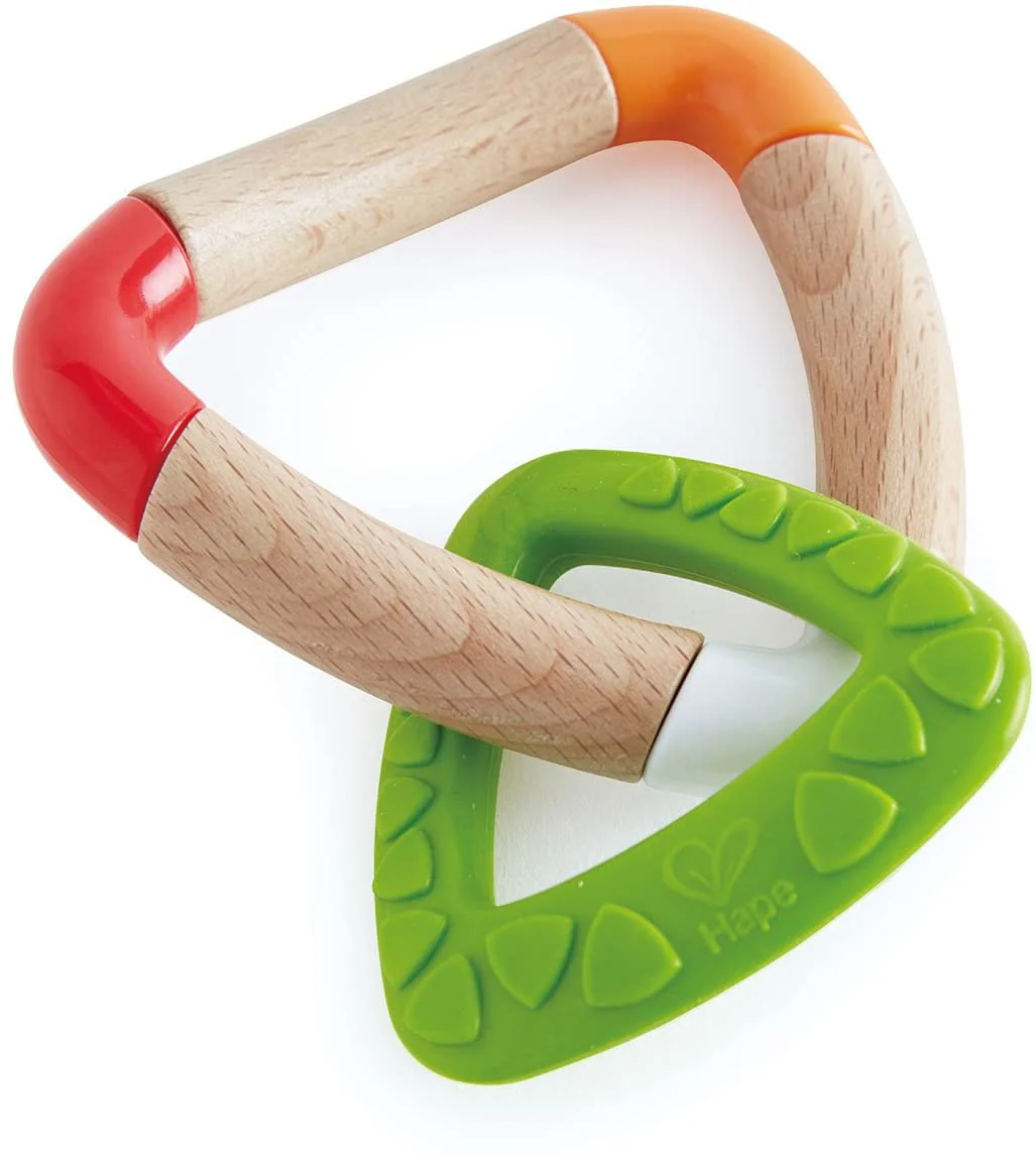 Hape Double Triangle Teether - Image 3