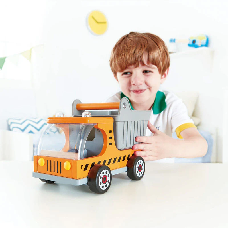 Hape Dumper Toy Truck - Image 4