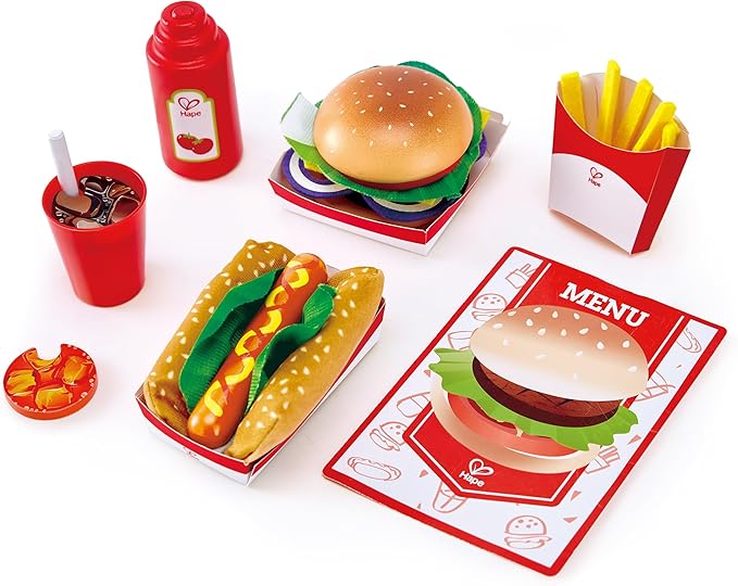 Hape Fast Food Set E3160 - Image 2