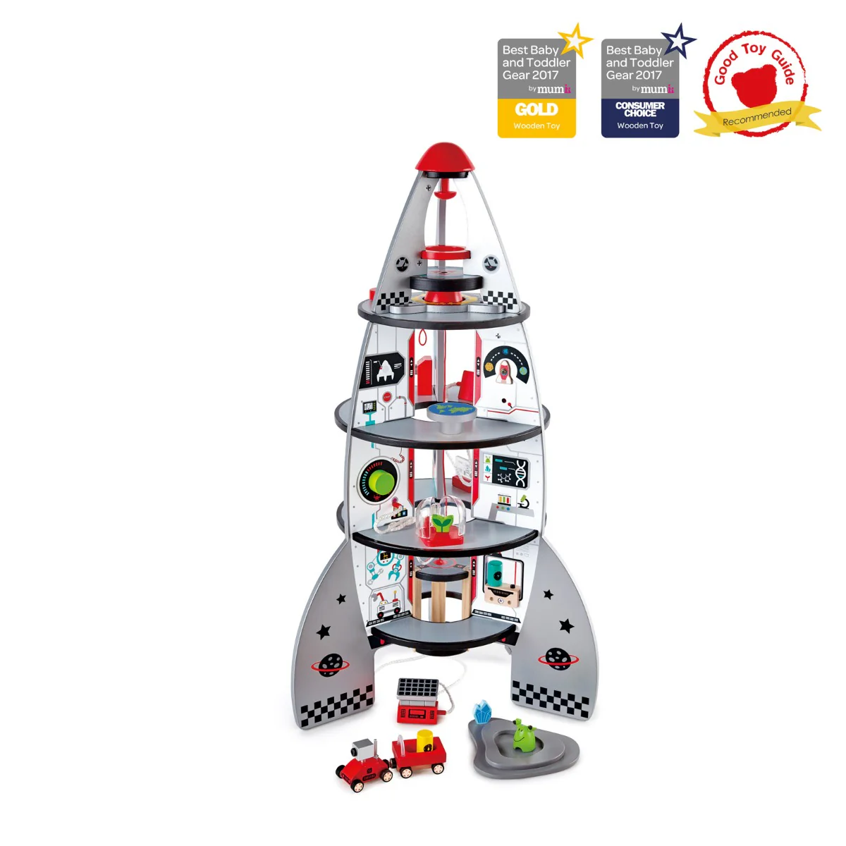 Hape Four-Stage Rocket Ship E3021 - Image 3