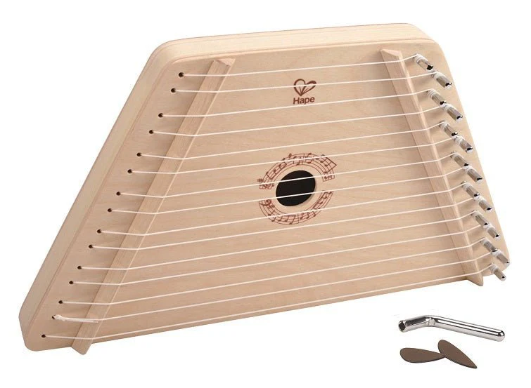 Hape - Happy Harp Kid's Wooden Musical Instrument - Image 2