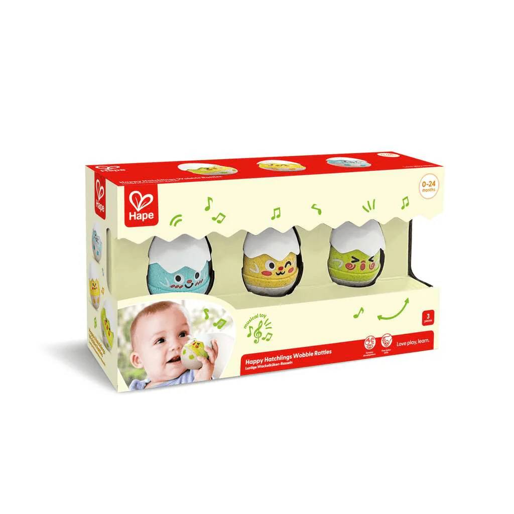 Hape Happy Hatchlings Wobble Rattles E0124