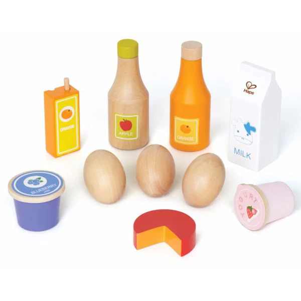 Hape Healthy Basics Kitchen & Food Playset - 10pcs - Image 4