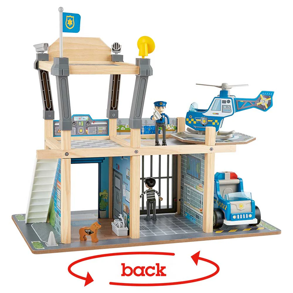 Hape Metro Police Dept Playset E3050 - Image 3