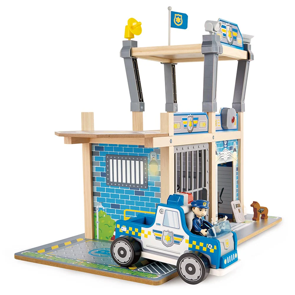 Hape Metro Police Dept Playset E3050 - Image 4