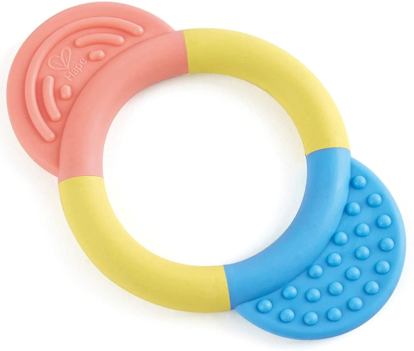 Hape Multi-Textured Teether Ring - Image 4