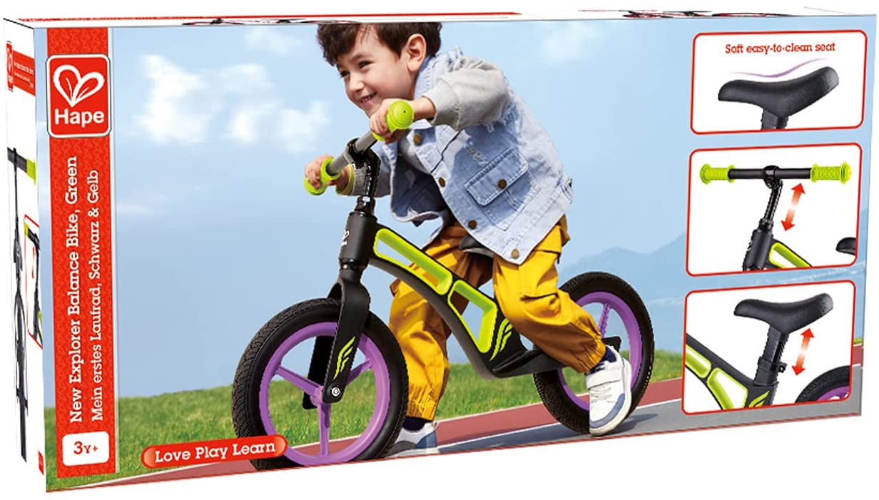 Hape New Explorer Balance Adjustable Lightweight Bike