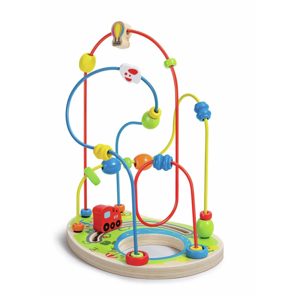 Hape Playground Pizzaz Wooden Beads Maze E1811 - Image 3
