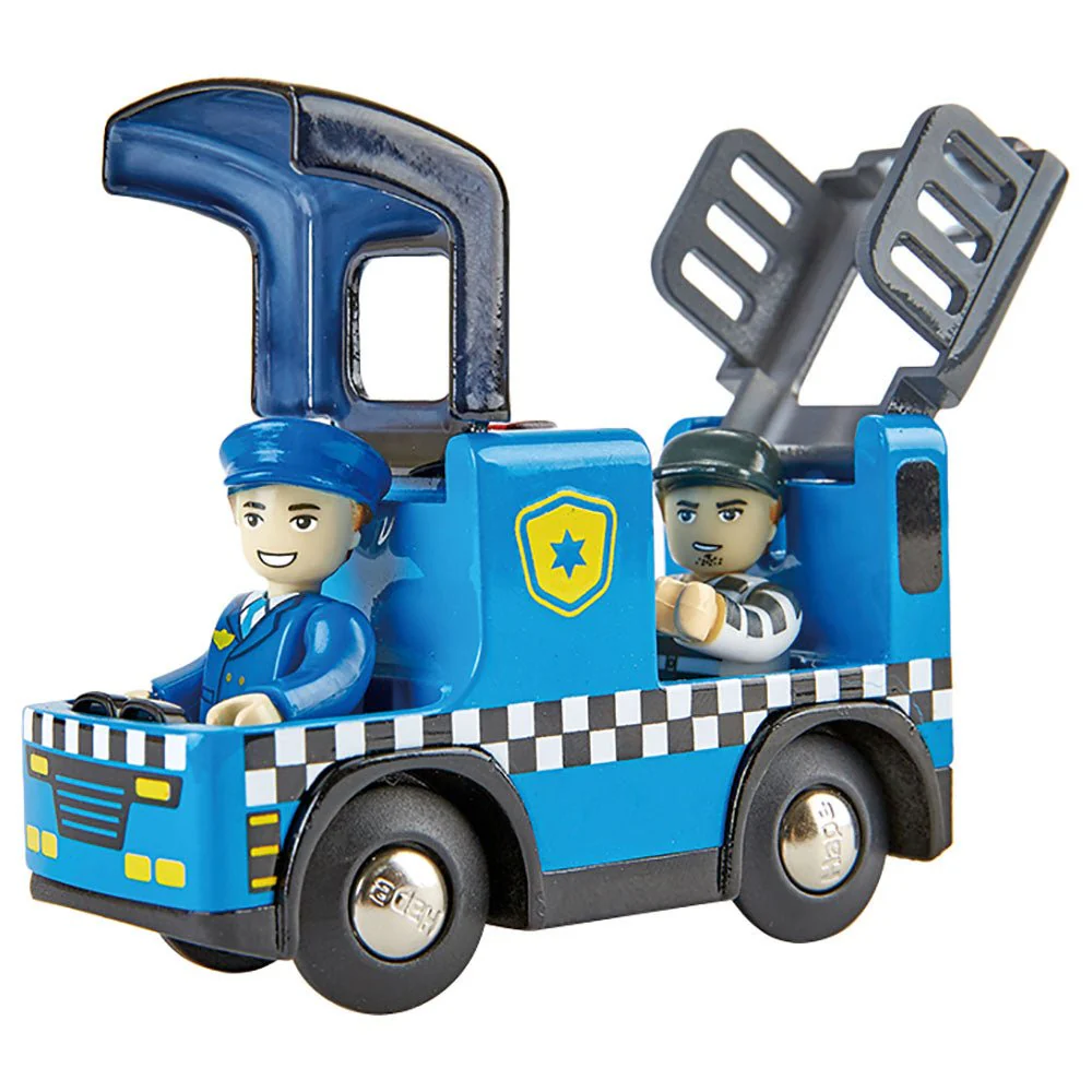 Hape Police Car With Siren - Image 2