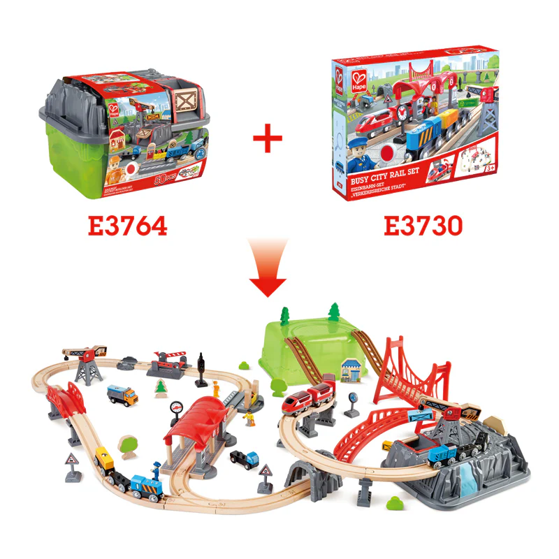 Hape Railway Bucket Builder Set - Image 3