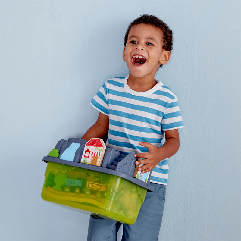 Hape Railway Bucket Builder Set - Image 4