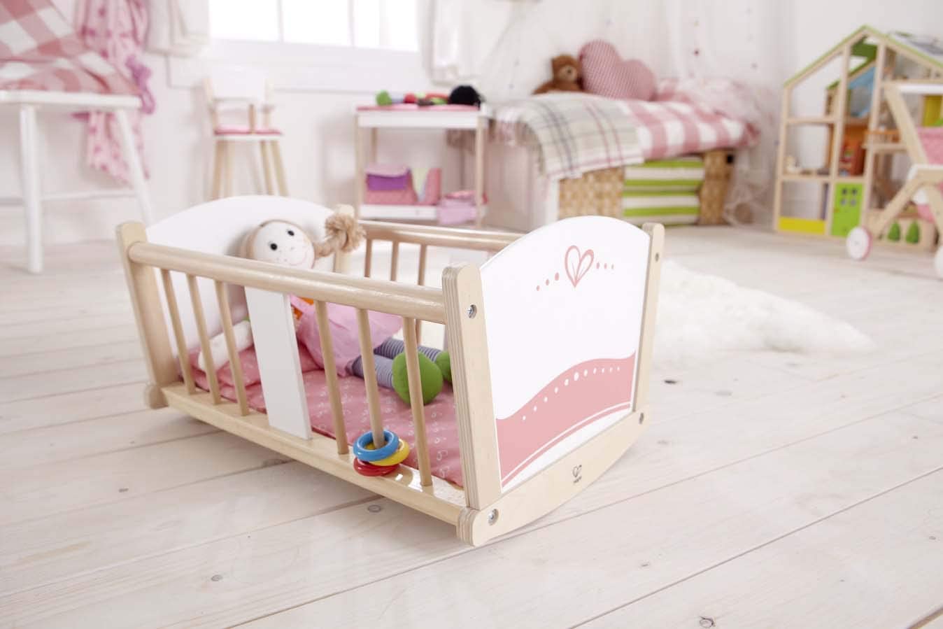 Hape Rock-a-bye Baby Cradle E3601 - Image 2