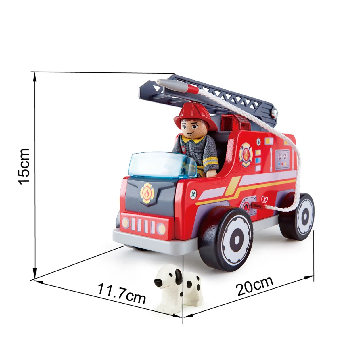 Hape Role Play Fire Rescue Team 3pcs - Image 6