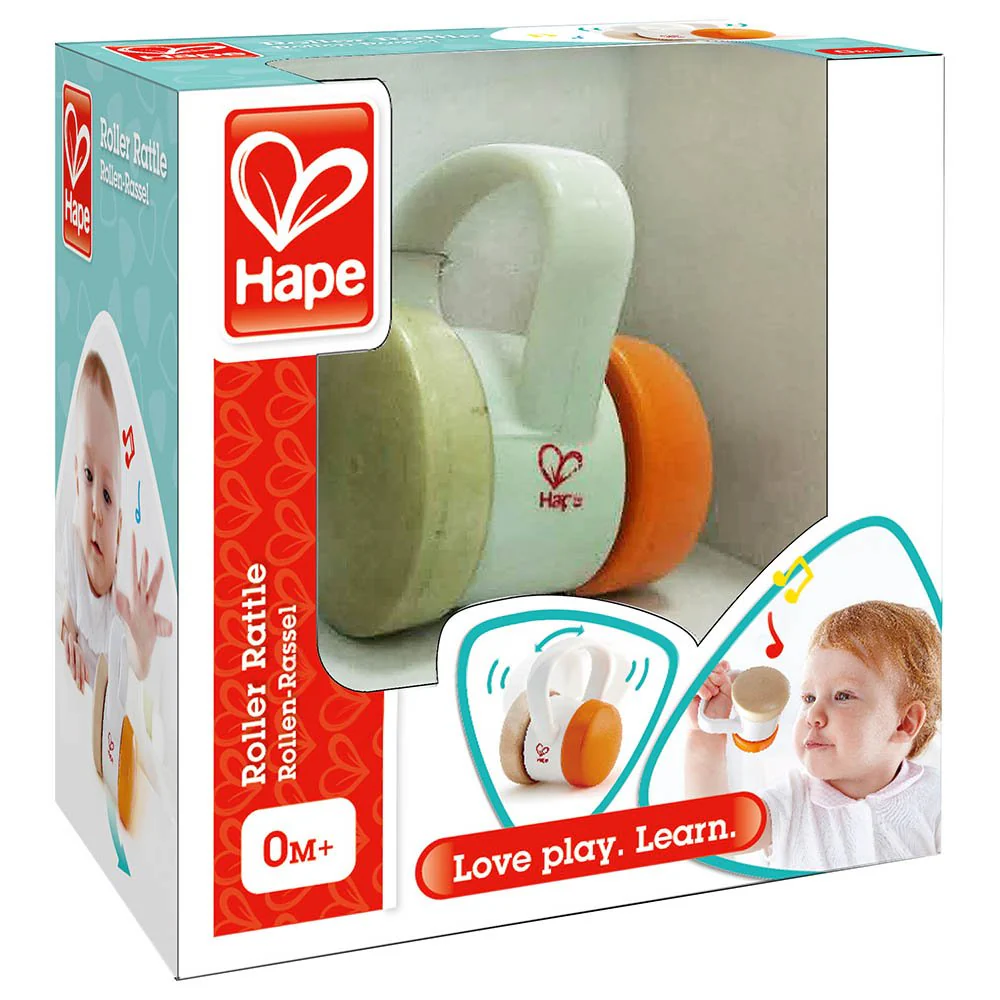 Hape Roller Rattle Infant Toy - Image 2