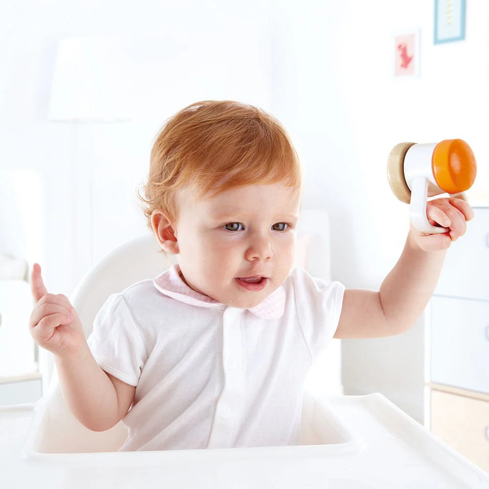 Hape Roller Rattle Infant Toy - Image 4
