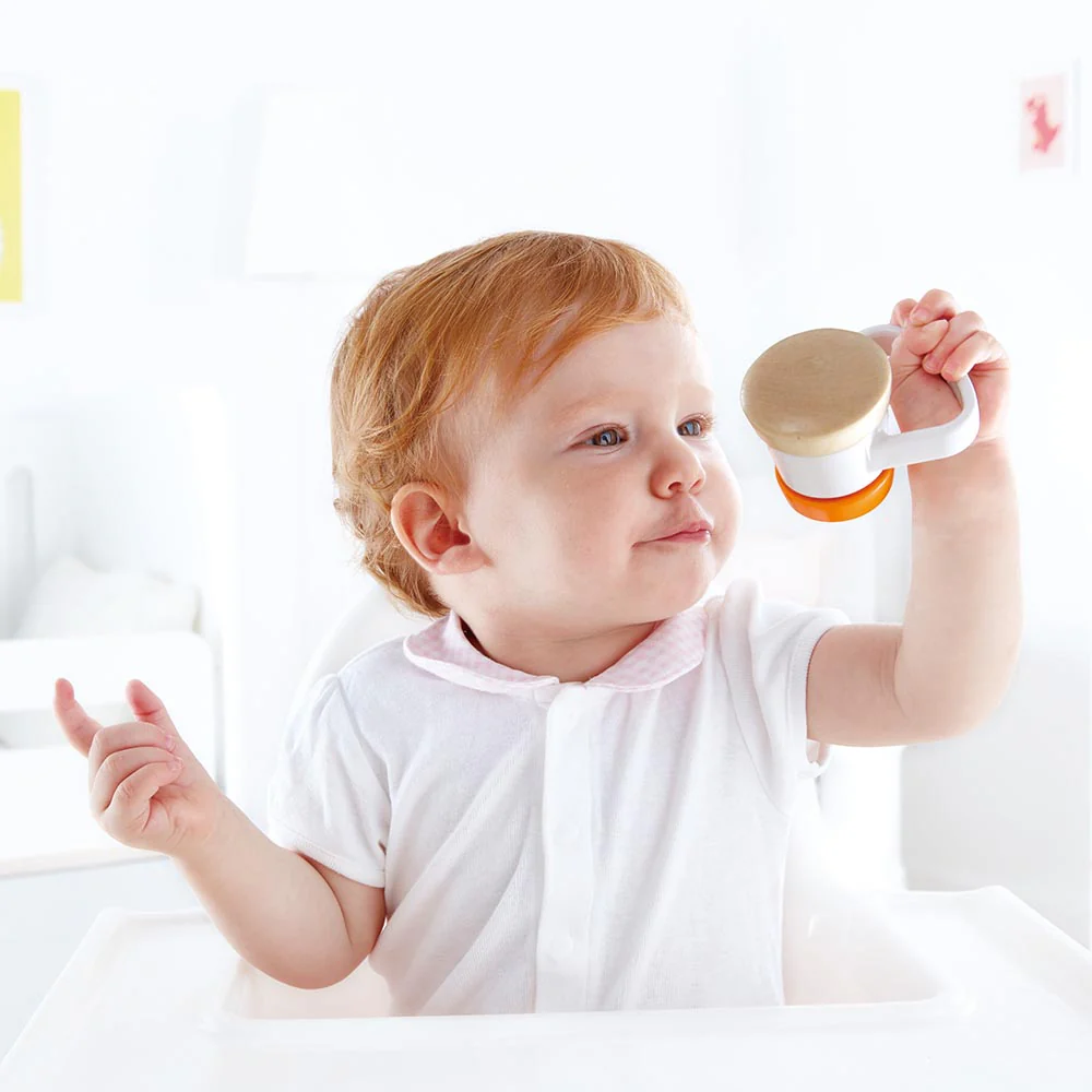 Hape Roller Rattle Infant Toy - Image 5