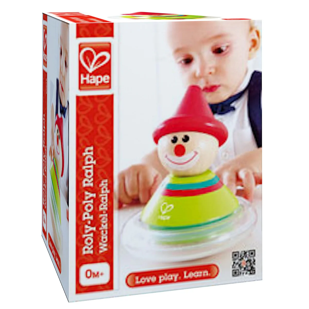 Hape Roly-Poly Ralph Baby Toy - Image 2
