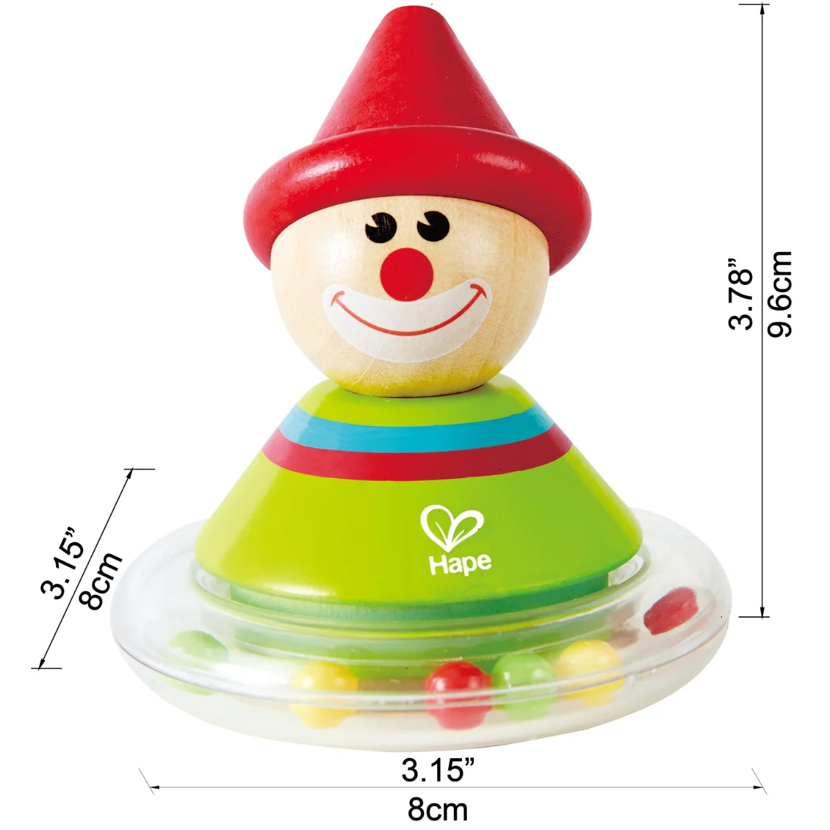 Hape Roly-Poly Ralph Baby Toy - Image 5