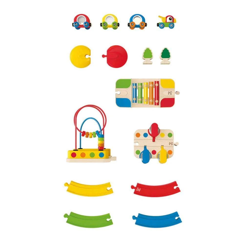 Hape Sights & Sounds Railway Set E3815 - Image 2