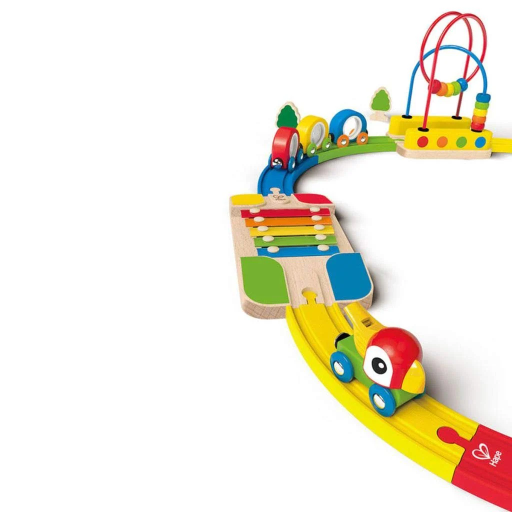 Hape Sights & Sounds Railway Set E3815 - Image 3