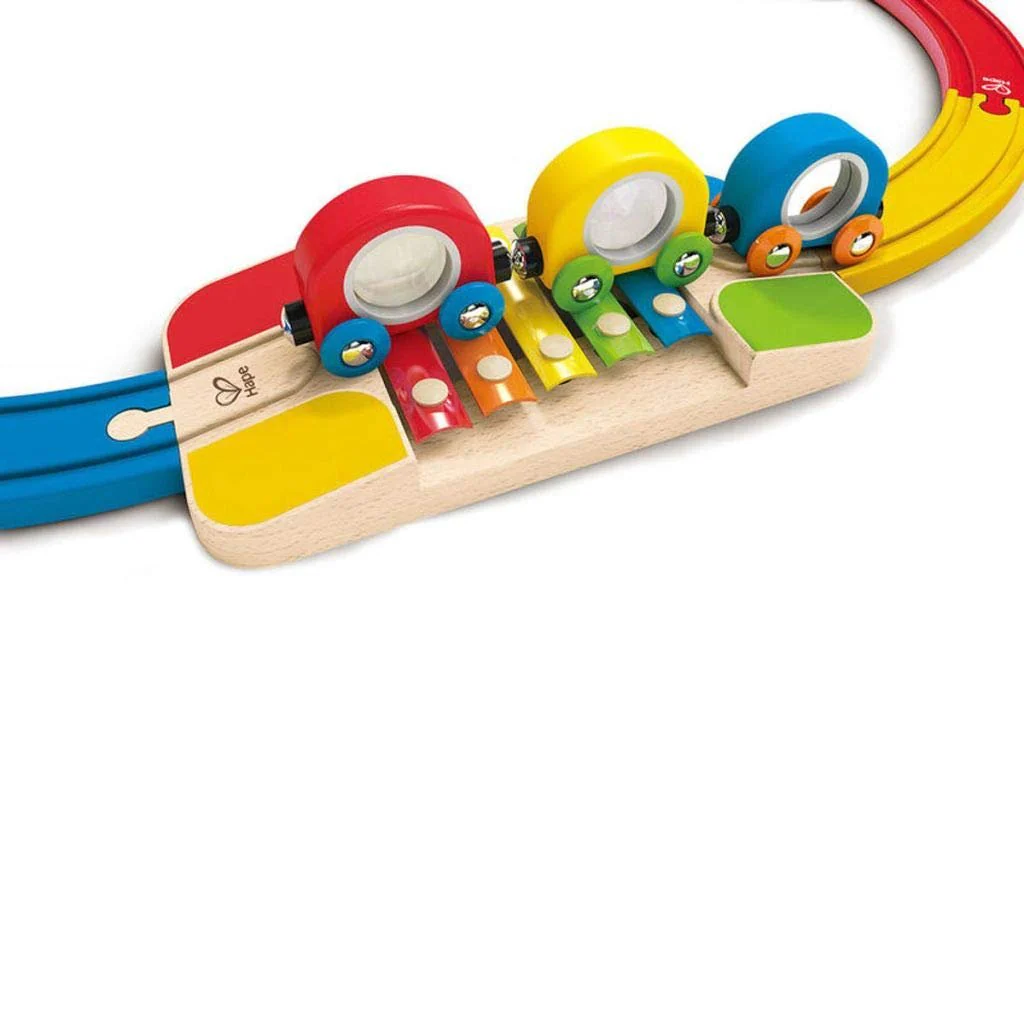 Hape Sights & Sounds Railway Set E3815 - Image 4