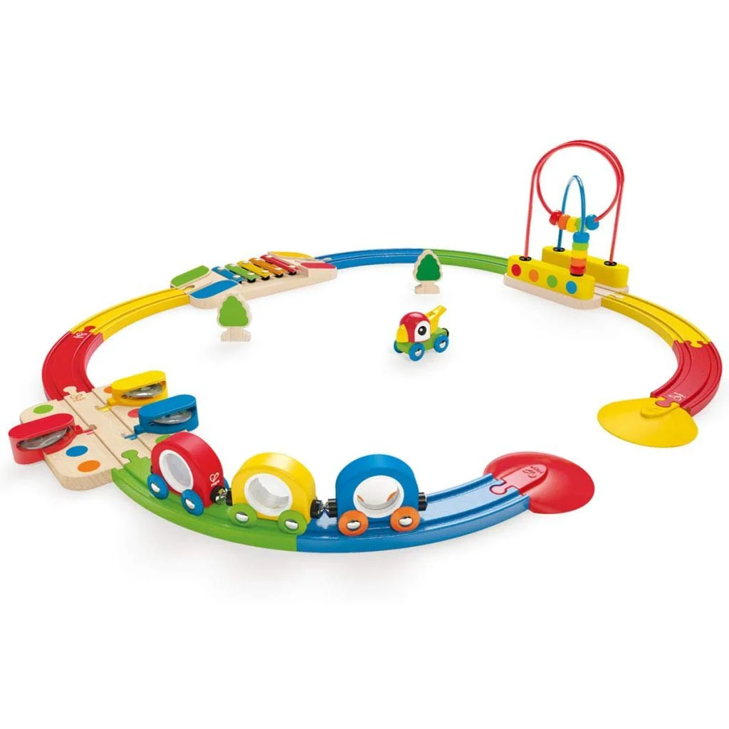 Hape Sights & Sounds Railway Set E3815 - Image 9
