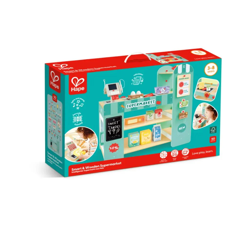 Hape Smart & Wooden Supermarket E3233 - Image 3