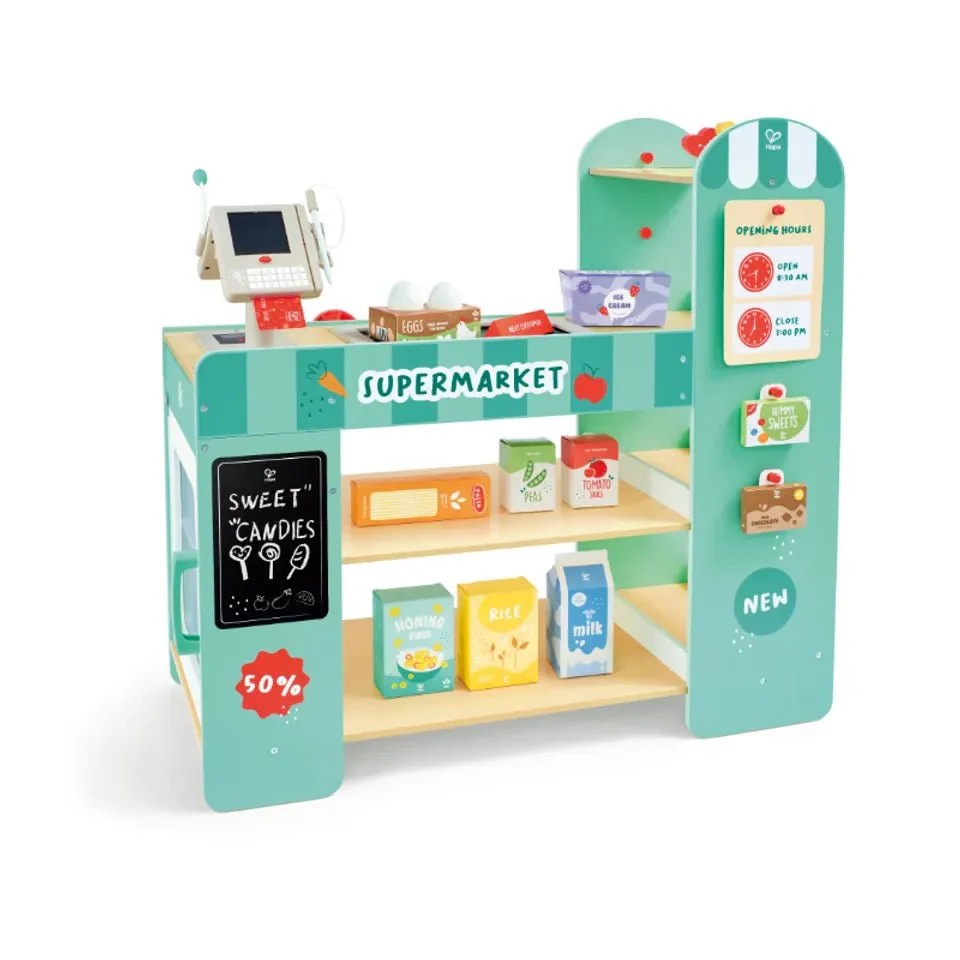 Hape Smart & Wooden Supermarket E3233 - Image 8