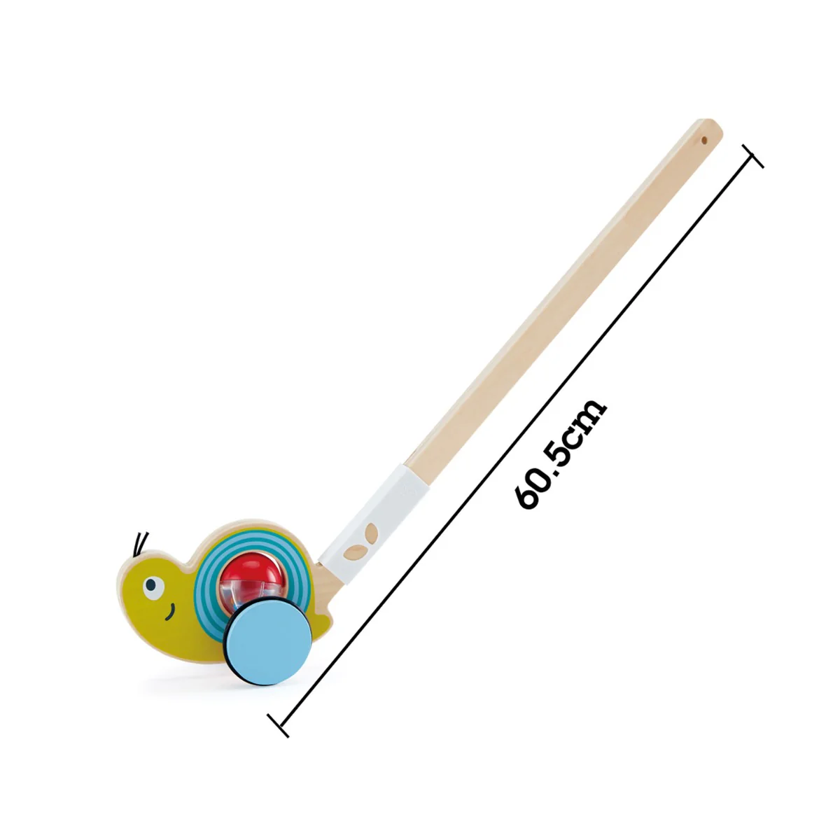 Hape Snail Themed Push Pal Baby Toy - Image 5