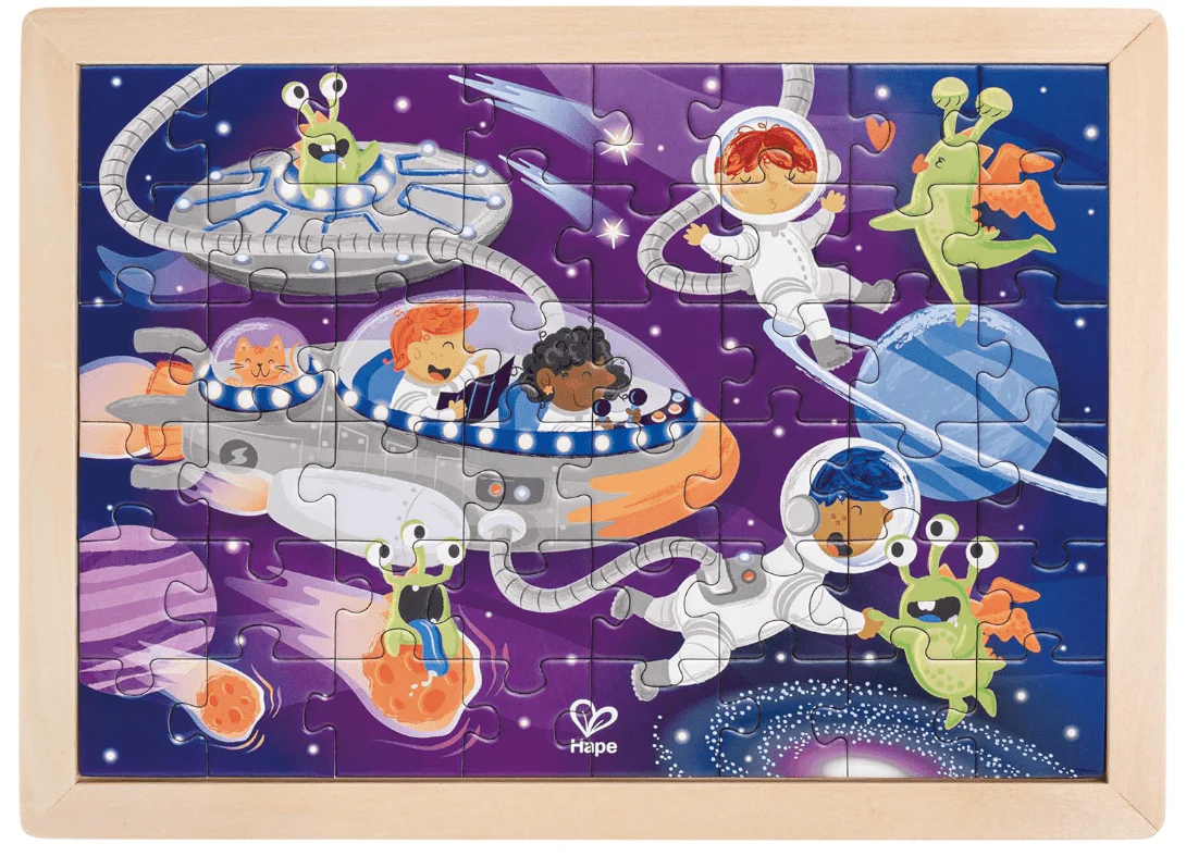 Hape Space Friends Puzzle E1644 - Image 2
