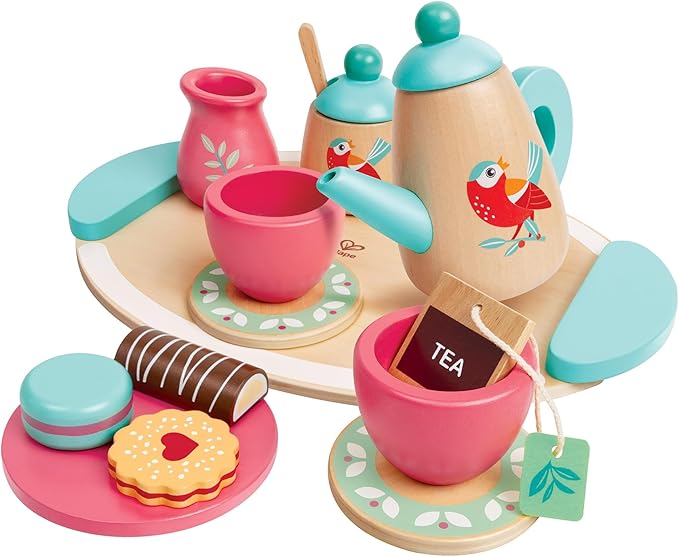 Hape Tea Time Wooden Play Set E3207 - Image 2