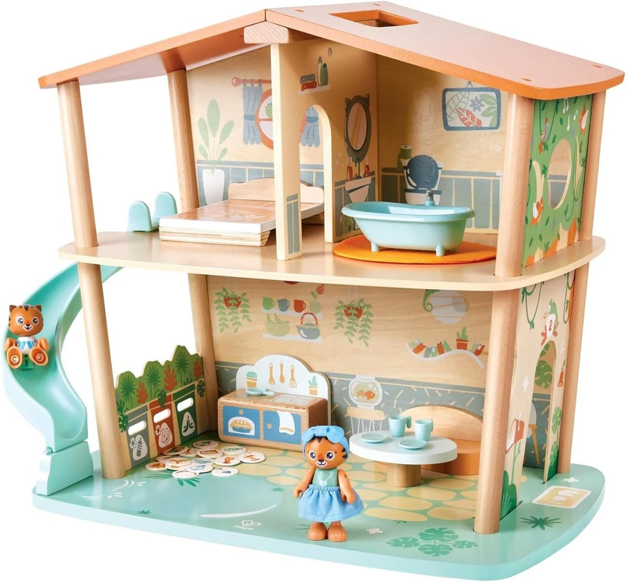 Hape Tigers Jungle House E3412 - Image 3